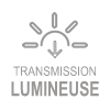 Logo transmission lumineuse